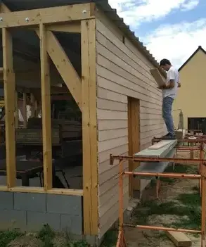 constructeur garage Saint Aubin d'Aubigné-1